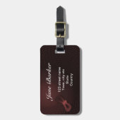 PRISMA - "SCHLÜSSELFERTIGE TYRANNEI " GEPÄCKANHÄNGER (Vorderseite vertikal)