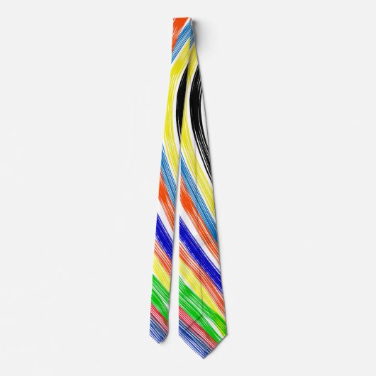 "Prisma Wave" Krawatte (Rückseite)