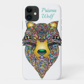 "Prisma Wolf" Case-Mate iPhone Hülle (Rückseite)