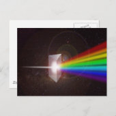 Prismafarbspektrum Postkarte (Vorne/Hinten)