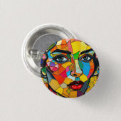 „Prismara“ - Fragmente ihrer Flamme Button (Vorne & Hinten)