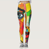 „Prismara“ - Fragmente ihrer Flamme Leggings (Vorderseite)