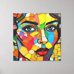 "Prismara" - Fragmente ihrer Flamme Leinwanddruck