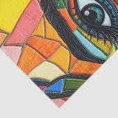 „Prismara“ - Fragmente ihrer Flamme Seidenpapier (Detail)
