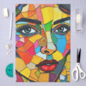 „Prismara“ - Fragmente ihrer Flamme Seidenpapier (Handwerk)