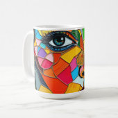 “Prismara” - Fragments of Her Flame Kaffeetasse (Vorderseite Links)