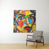 “Prismara” - Fragments of Her Flame Wandteppich (Beispiel)