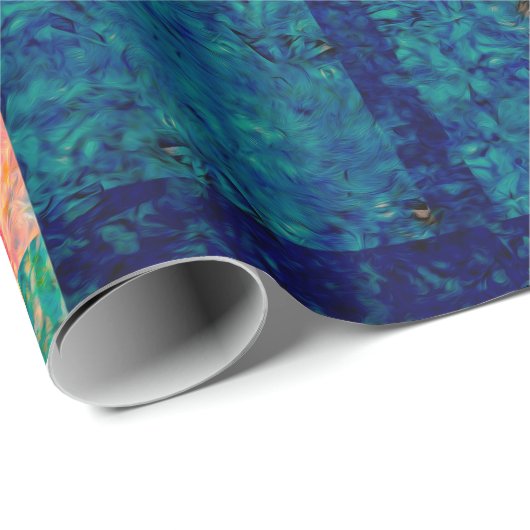 Prismatic Blocks – Modern Abstract Geometric Geschenkpapier (Rolleneckpunkt)