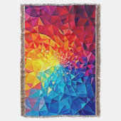 Prismatic Chaos Digital Grid Design Decke (Vorderseite Vertikal)