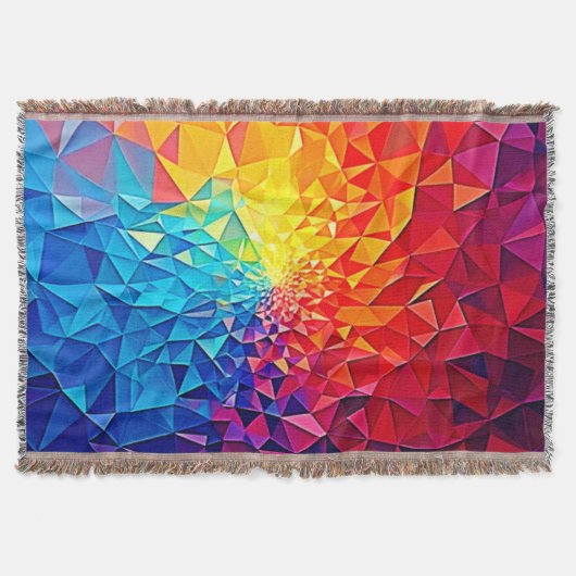 Prismatic Chaos Digital Grid Design Decke (Vorderseite)