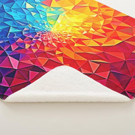 Prismatic Chaos Digital Grid Design Sherpadecke (3/4)