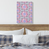 Prismatic Current: Abstract Flow Art Leinwanddruck (Insitu (Schlafzimmer))