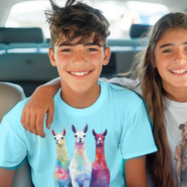 Prismatic Llamas T-Shirt