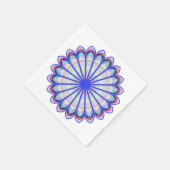 Prismatic Mandala Napkins Serviette (Ecke)