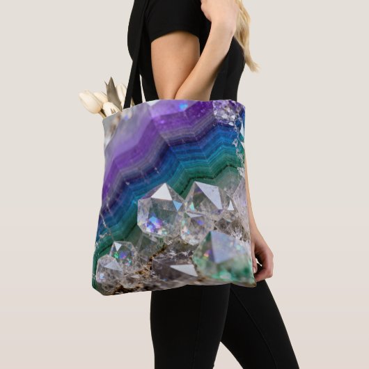 Prismatic Quartz Fusion Vibrant Crystal Design Tasche (Von Nahem)