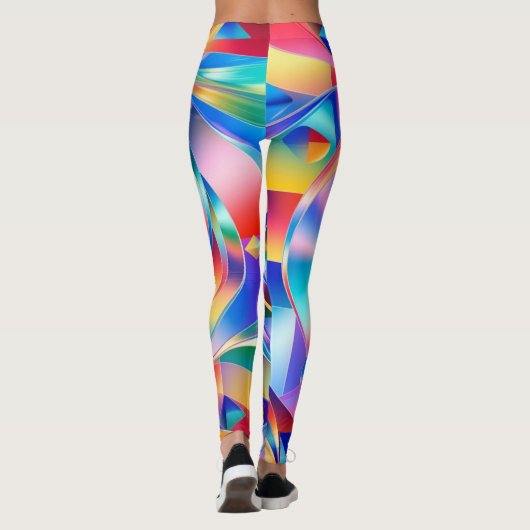 Prismatic Spiral Symphony Leggings (Rückseite)