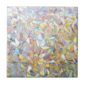 Prismatic Stained Glass Effect - Rainbow Prismatic Fliese (Vorderseite)