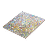 Prismatic Stained Glass Effect - Rainbow Prismatic Fliese (Seite)
