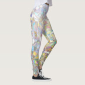 Prismatic Stained Glass Effect - Rainbow Prismatic Leggings (Rechts)