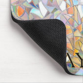 Prismatic Stained Glass Effect - Rainbow Prismatic Mousepad (Ecke)