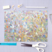 Prismatic Stained Glass Effect - Rainbow Prismatic Seidenpapier (Handwerk)