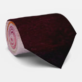 Prismatic Storm Fiery Abstract Krawatte (Gerollt)