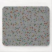 Prismatisch gekrümmtes Diamantenmuster Mousepad (Vorne)