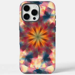 Prismatisch Kaleidoskopisch Psychedelisch Mandala iPhone 16 Pro Max Hülle