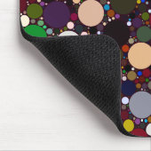 Prismatisch verpackte Kreise Mousepad (Ecke)