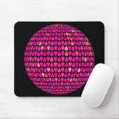 Prismatisch wechselnde Herzpartie Mousepad (Mit Mouse)