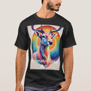 "Prismatische Majestät des Stags" T-Shirt