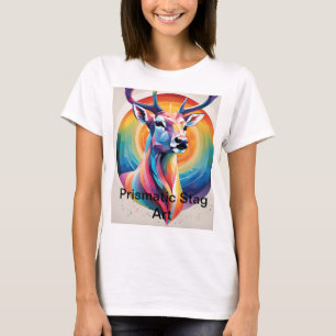"Prismatische Majestät des Stags" T-Shirt