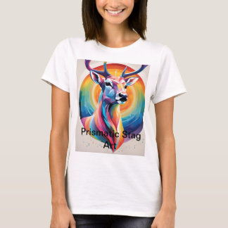 "Prismatische Majestät des Stags" T-Shirt