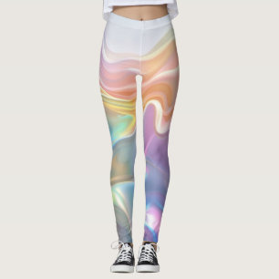 Prismatische Unterströmung Leggings