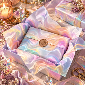 Prismatische Unterströmung Seidenpapier