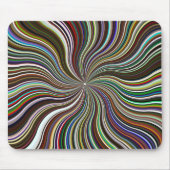 Prismatische Wave-Sternexplosion Mousepad (Vorne)
