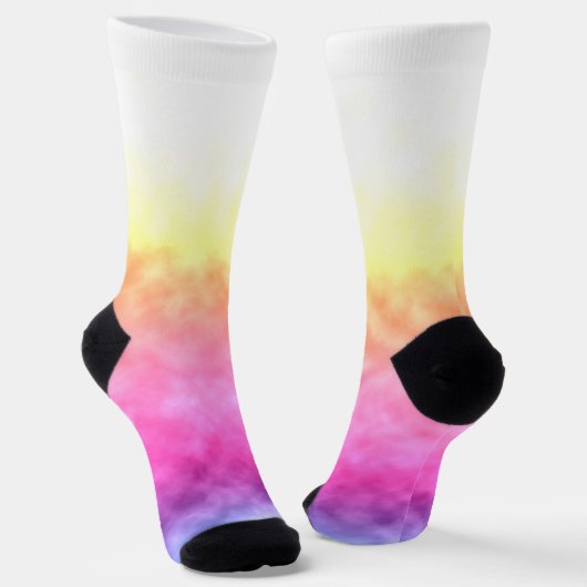 Prismatischer Abend Socken (Gewinkelt)