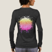 Prismatischer Abend Tri-Blend Shirt (Rückseite)