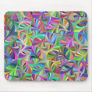 Prismatischer Abstrakter geometrischer Hintergrund Mousepad