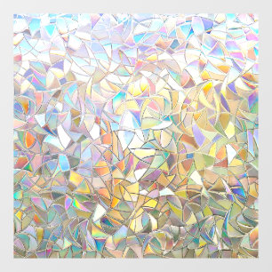 Prismatischer Buntglas-Effekt - Regenbogen-Prismat Fensteraufkleber