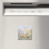 Prismatischer Buntglaseffekt - Regenbogenprismatis Magnet (In Situ (Geschirrspüler))