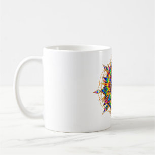 Prismatischer Dawn Eye Kaffeebecher Kaffeetasse