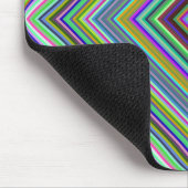 Prismatischer Diamantenhintergrund Mousepad (Ecke)