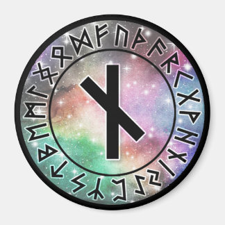 Prismatischer Galaxy Rune Circle [10] Nauthiz] Mag Magnet