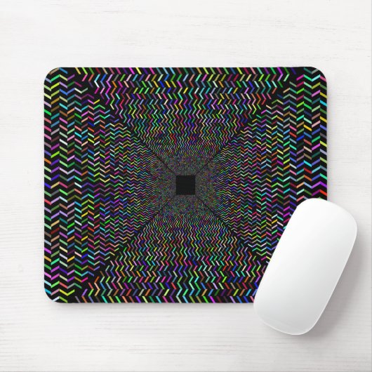 Prismatischer Optischer Illusionskorridor Mousepad (Mit Mouse)
