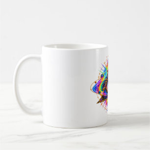 Prismatischer Orbit-Augen-Kaffeebecher Kaffeetasse