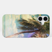 Prismatischer Palm iPhone Hülle (Rückseite (Horizontal))