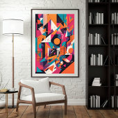 Prismatischer Puls Poster