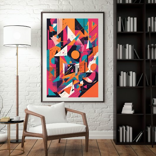 Prismatischer Puls Poster