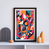 Prismatischer Puls Poster